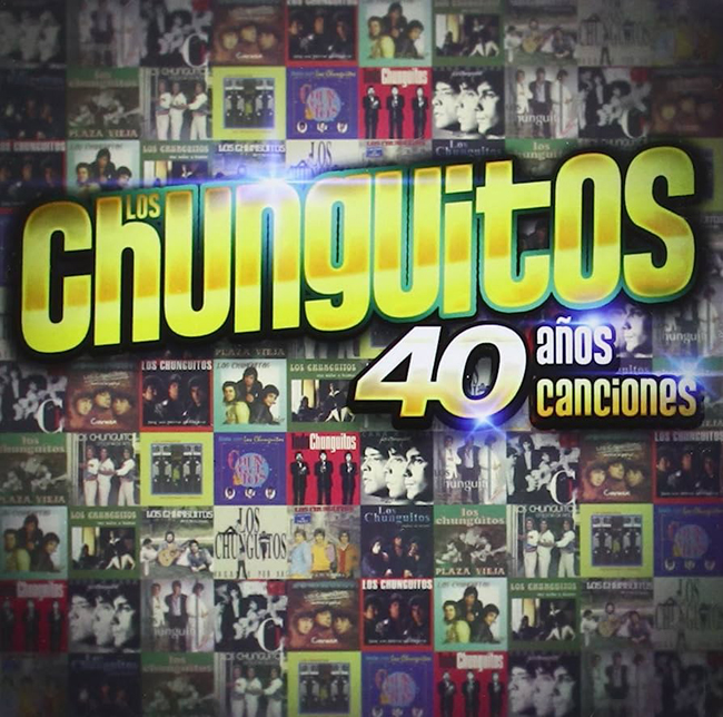 ＣＤ２枚組『40 años 40 Canciones』. Los Chunguitos